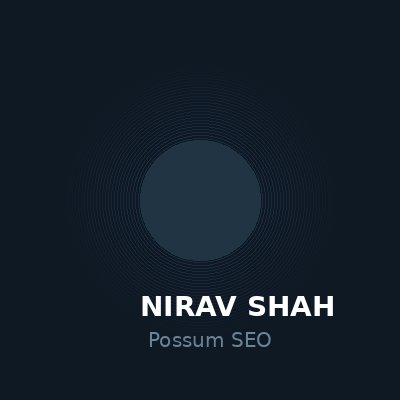 Nirav Shah — SEO freelancer Melbourne